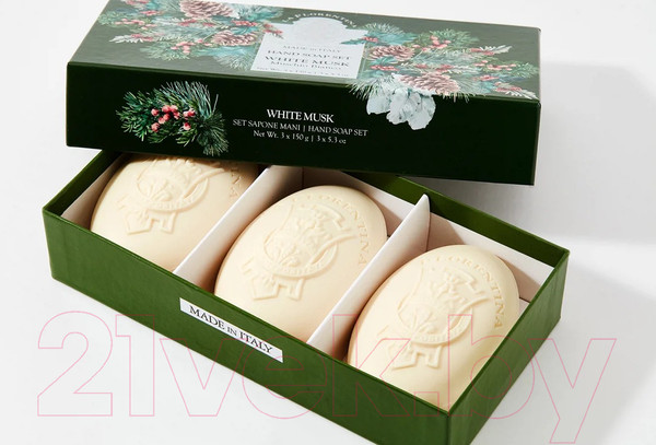 Изображение товара Набор мыла La Florentina Белый мускус (3x150г)