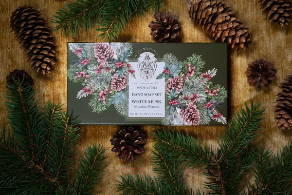 Изображение товара Набор мыла La Florentina Белый мускус (3x150г)