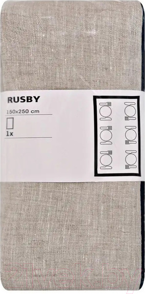 Изображение товара Скатерть Rusby Коктейль 150х250 / 259613