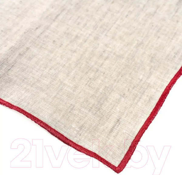 Изображение товара Скатерть Rusby Коктейль 150х250 / 278011 (бордовый)