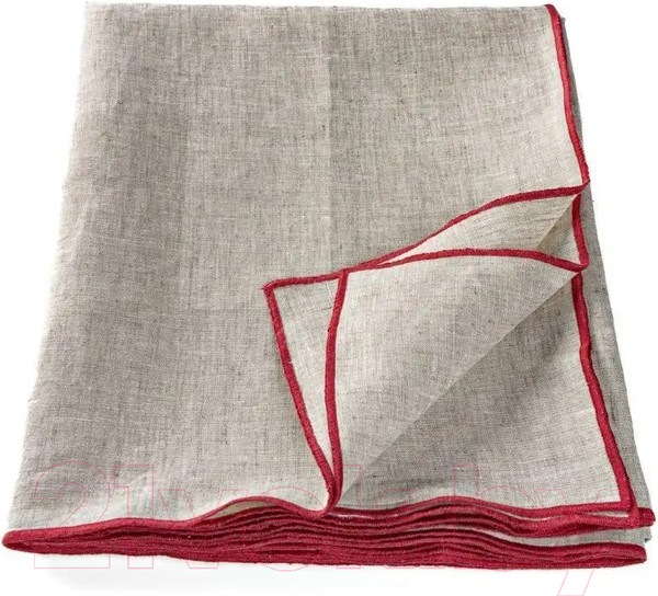 Изображение товара Скатерть Rusby Коктейль 150х250 / 278011 (бордовый)