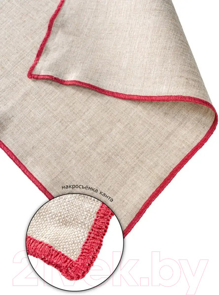 Изображение товара Скатерть Rusby Коктейль 150х250 / 278011 (бордовый)