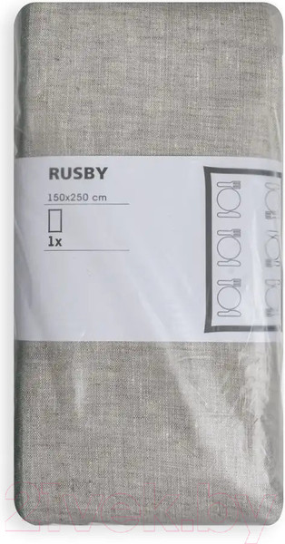 Изображение товара Скатерть Rusby Коктейль 150х250 / 278009 (светло-зеленый)