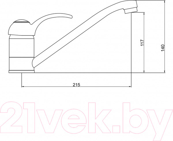 Изображение товара Смеситель Gross Aqua Provance 3509586C-G0146