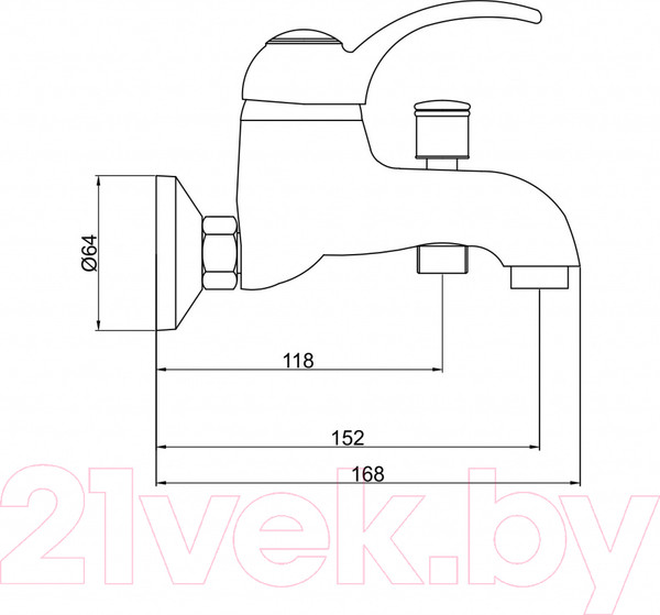 Изображение товара Смеситель Gross Aqua Provance 2516586С