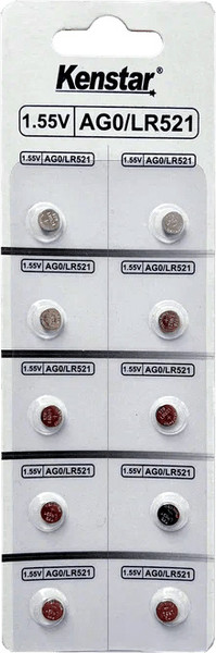 Изображение товара Комплект батареек Kenstar G0/LR521/LR63/LR50/379A/179 1.55V BL-10 / KS-G0-BL10