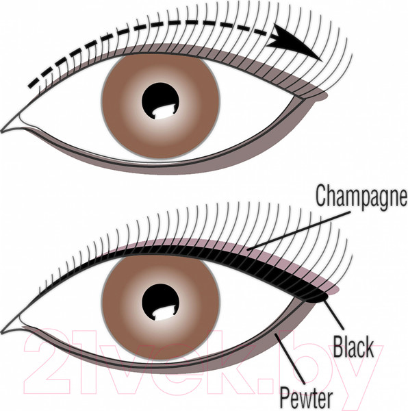 Изображение товара Карандаш для глаз Physicians Formula Shimmer Strips Eyeliner Trio (3x0.85г)