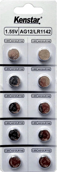 Изображение товара Комплект батареек Kenstar G12/LR1142/LR43/386A/186 1.55V BL-10 / KS-G12-BL10