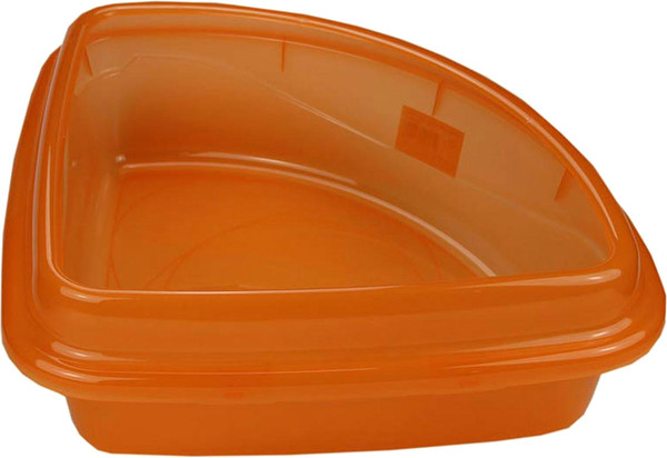 Изображение товара Туалет-лоток Dogman Дюплекс 42х42х15см (угловой)