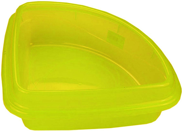 Изображение товара Туалет-лоток Dogman Дюплекс 42х42х15см (угловой)