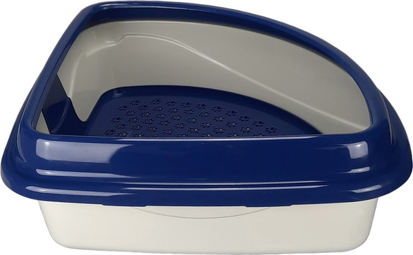 Изображение товара Туалет-лоток Dogman Триплекс 42х42х15см (угловой)