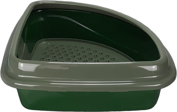 Изображение товара Туалет-лоток Dogman Триплекс 42х42х15см (угловой)