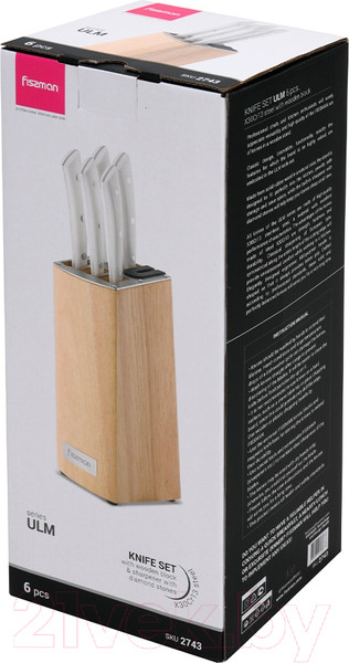 Изображение товара Набор ножей Fissman Ulm 2743