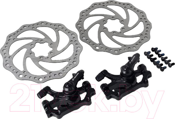 Изображение товара Комплект дисковых тормозов для велосипеда Zoom Corp DB-325