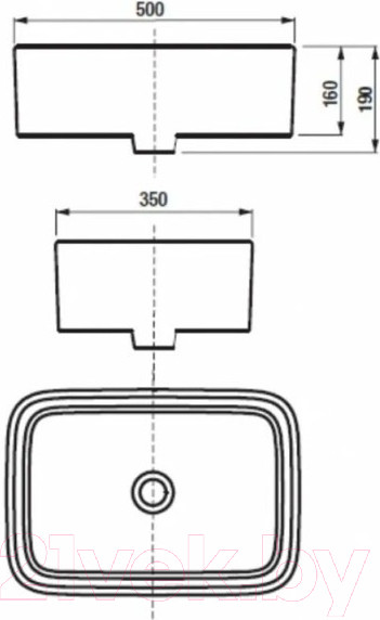 Изображение товара Тумба с умывальником Акватон Мишель 80 (1A2568K3MIDR0)