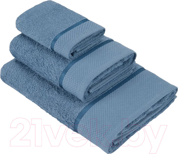 Изображение товара Набор полотенец Diana Махра / НПМD-Инд-30-50-70 (индиго)