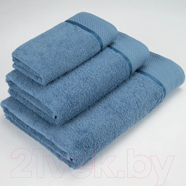 Изображение товара Набор полотенец Diana Махра / НПМD-Инд-30-50-70 (индиго)