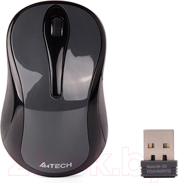 Изображение товара Мышь A4Tech G3-280N (серый)