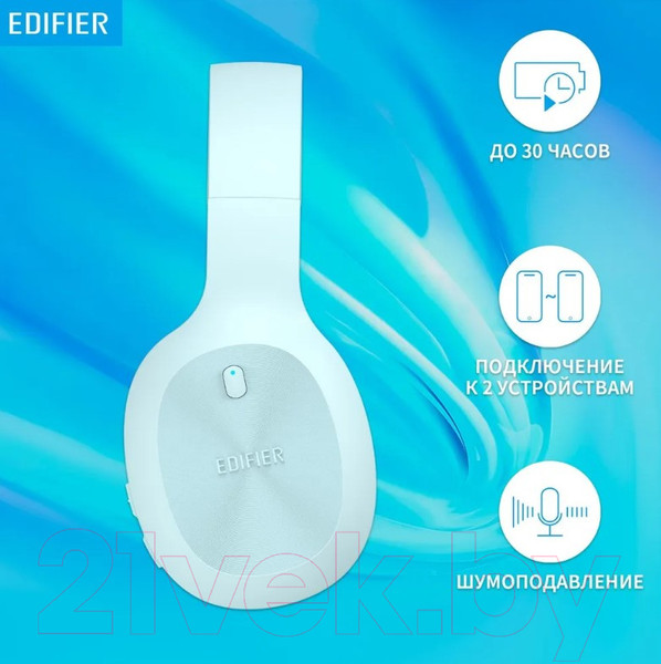 Изображение товара Беспроводные наушники Edifier W600BT (синий)