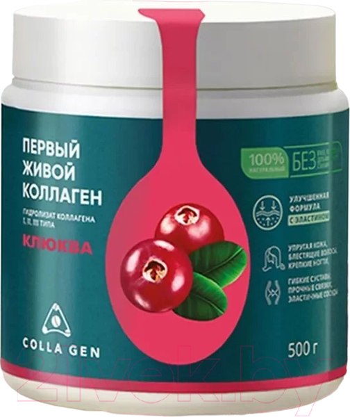 Изображение товара Коллаген Первый Живой Коллаген Клюква с натуральным соком (500г)