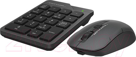 Изображение товара Комплект клавиатура и мышь A4Tech Fstyler FG1600C Air (серый/черный)