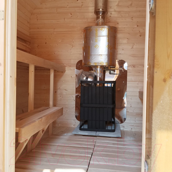 Изображение товара Баня квадро-бочка КомфортПром Квадро / 10331357 (4м)