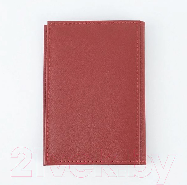Изображение товара Обложка на паспорт Poshete 604-118LG-RED (красный)
