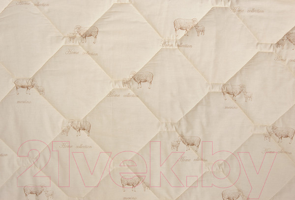 Изображение товара Одеяло Milanika Овечья шерсть Премиум стандарт тематика 2сп