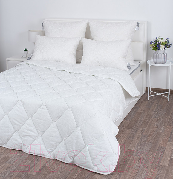 Изображение товара Одеяло Milanika Лебяжий пух Премиум Лайт жаккард 2сп