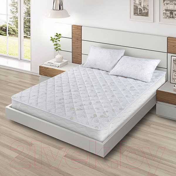 Изображение товара Наматрасник защитный Бояртекс Топпер С резинкой по углам 90x200