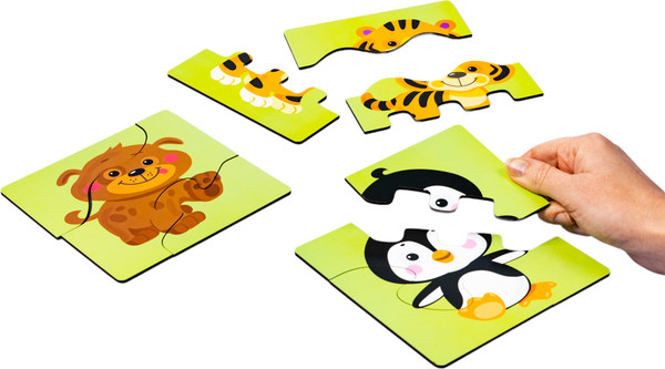 Изображение товара Развивающая игра Десятое королевство Wood. Зиг-заг Животные / 04650