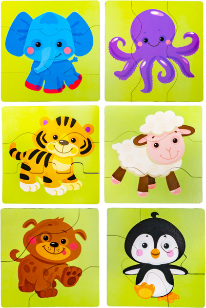 Изображение товара Развивающая игра Десятое королевство Wood. Зиг-заг Животные / 04650