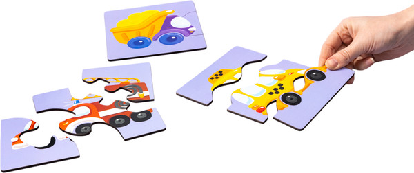 Изображение товара Развивающая игра Десятое королевство Wood. Зиг-заг Техника и транспорт / 04686