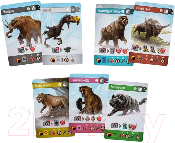 Изображение товара Дополнение к настольной игре GaGa Вечная зима. Зов предков / GG275