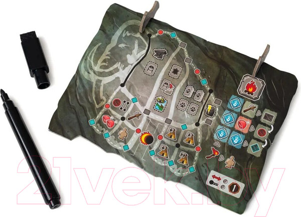 Изображение товара Дополнение к настольной игре GaGa Вечная зима. Наскальные рисунки / GG274