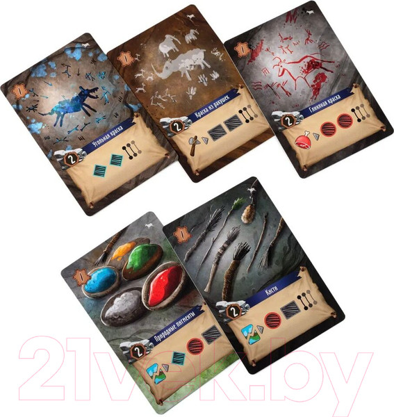 Изображение товара Дополнение к настольной игре GaGa Вечная зима. Наскальные рисунки / GG274