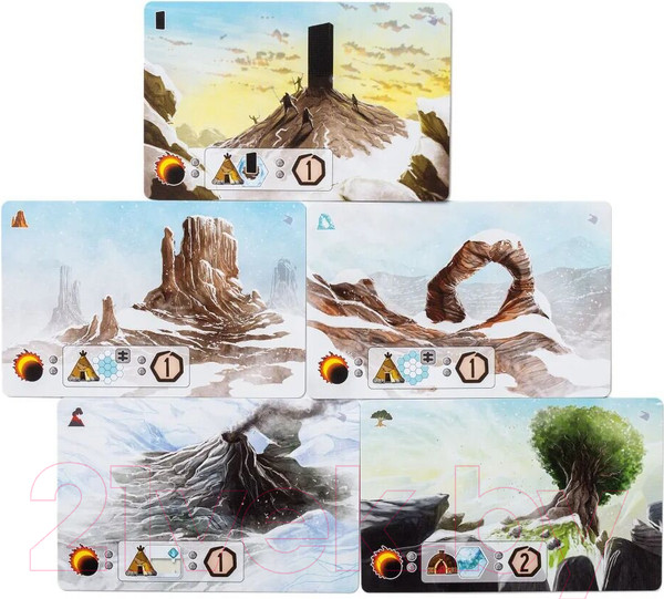 Изображение товара Дополнение к настольной игре GaGa Вечная зима. Реки и лодки / GG273