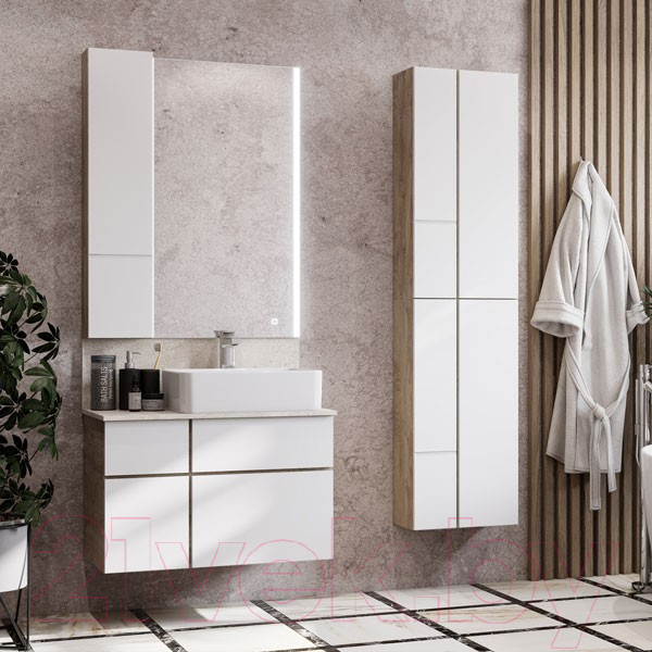 Изображение товара Тумба с умывальником Акватон Мишель 80 (1A2445K0MIDU0)