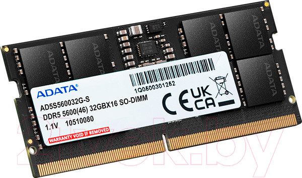 Изображение товара Оперативная память DDR5 A-data AD5S560032G-S