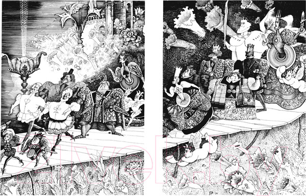 Изображение товара Книга Азбука Алиса в Стране чудес. Алиса в Зазеркалье / 9785389243828 (Кэрролл Л.)