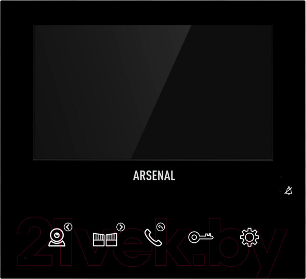 Изображение товара Монитор для видеодомофона Arsenal Афина Pro (черный)