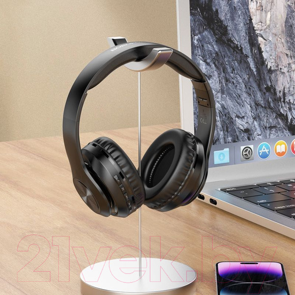 Изображение товара Беспроводные наушники Borofone BO24 (черный)