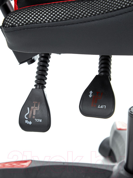 Изображение товара Кресло геймерское Jiqiao DG8003-ЧК (черный/красный)