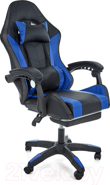 Изображение товара Кресло геймерское Jiqiao DG8003-ЧС (черный/синий)
