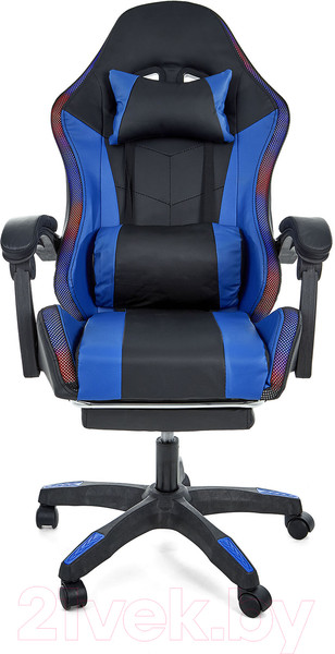 Изображение товара Кресло геймерское Jiqiao DG8003-ЧС (черный/синий)