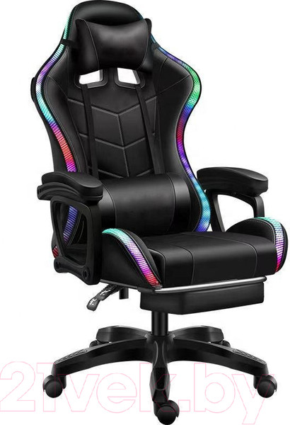 Изображение товара Кресло геймерское Jiqiao DG8003-ПЧ (черный)