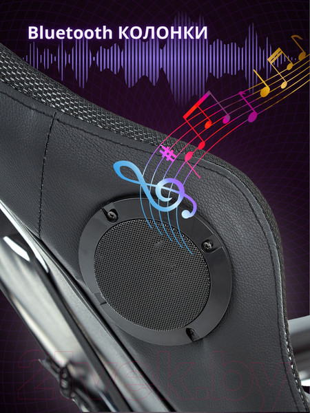 Изображение товара Кресло геймерское Jiqiao DG8003-ПЧ (черный)