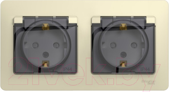 Изображение товара Розетка Systeme (Schneider) Electric Glossa GSL000247