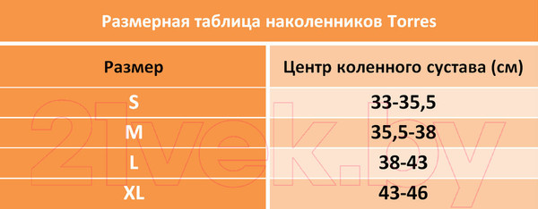 Изображение товара Наколенники защитные Torres Pro Gel PRL11018L-03 (L, синий)