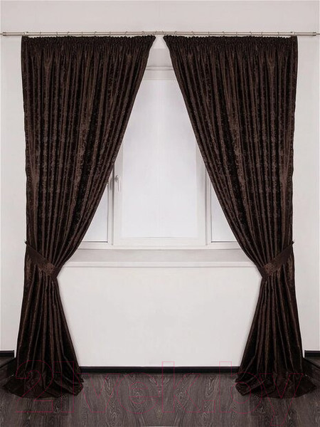 Изображение товара Штора Zeugma C подхватом Rumkale (венге, 200x270)